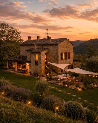 Elegante dimora di design immersa nel verde