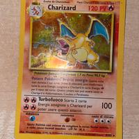 Charizard Base 4/102 holo ITA Pokémon originale