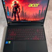 Notebook Pc Acer Nitro i7 32gb 1 Tb ssd RTX 3050ti