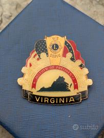 spilla pin distintivo Lions vintage 