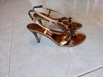 Sandali con tacco marca LORBAC, tg 36.5