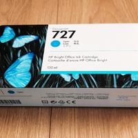 Cartuccia originale HP 727 B3P19A 130ml Ciano
