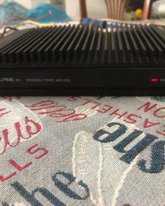 Amplificatore alpine 3525 vintage