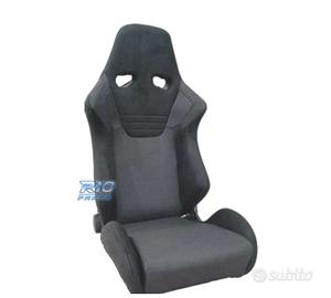 SEDILE BAQUET UNIVERSALE NERO EVO ERS RALLY