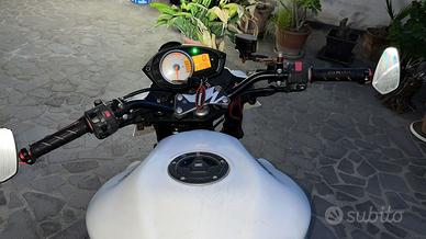 Moto Kawasaki Z750 potenziato
