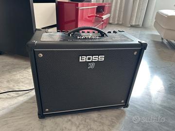 Ampli boss katana 50 ex gen 3 e accessori