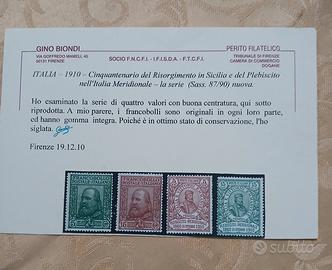 Regno d'Italia 1910 garibaldi 