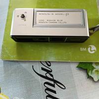 macchina fotografica Minolta 16 mm anni 70 