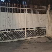 cancello scorrevole in ferro battuto