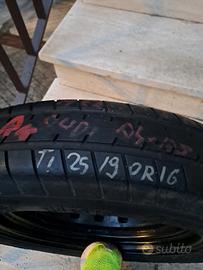 ruotino di scorta per mercedes classe a