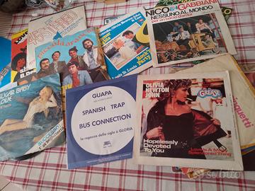 Set 23 dischi in vinile 45 giri. vintage, anni 60