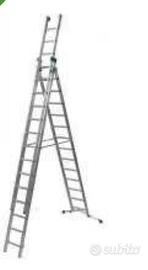Scala in alluminio allungabile