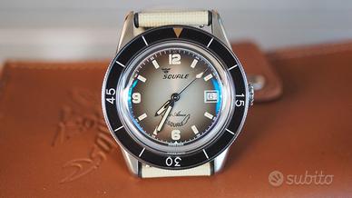 Squale 30 atmos Tono Argento ediz lim 75 esemplari