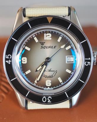Squale 30 atmos Tono Argento ediz lim 75 esemplari