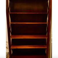 Contromobile e libreria in noce