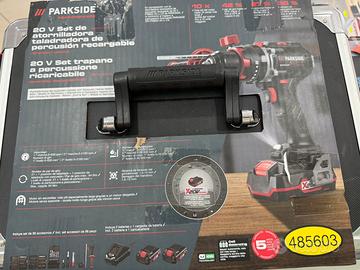 Set trapano a percussione ricaricabile 20V