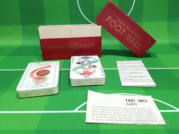 Carte da gioco Foot-ball Bertino anni 40