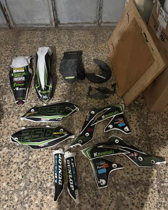 kit plastiche kxf 250 2014