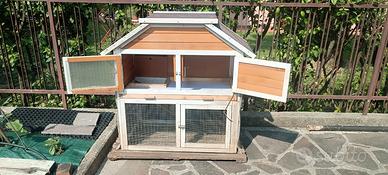 casetta per galline o conigli 