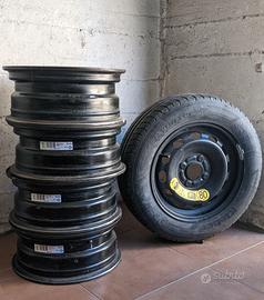 SET di 4+1 CERCHI marca KROMAG 6355 in acciaio