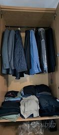 stock di vestiti