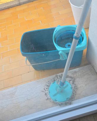 Mocio Leifheit con carrello