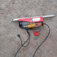 paranco elettrico montacarichi 