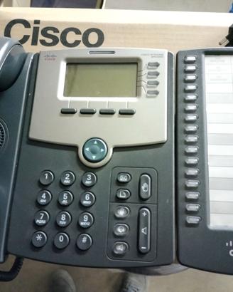 TELEFONO IP CISCO SPA 504G+MODULO 32 TASTI SPA500S