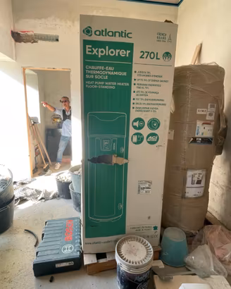 Scaldacqua Atlantic Explorer 270 L pompa di calore