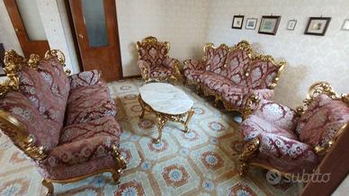 Salotto Completo Stile Barocco Veneziano