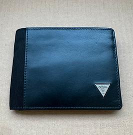 Portafoglio Uomo GUESS Pelle RFID Nero