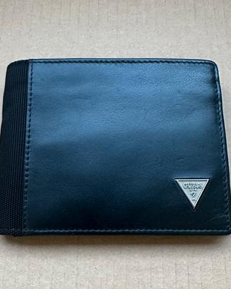 Portafoglio Uomo GUESS Pelle RFID Nero