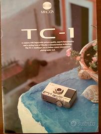 Minolta TC-1 libretto istruzioni e depliant