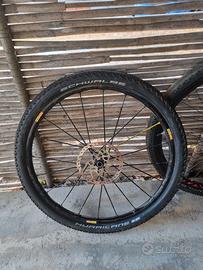 ruote complete 27,5  stradali/gravel