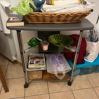 portatelevisore angolare cristallo