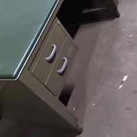 scrivania metallo anni 70