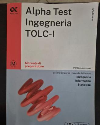 TOLC I ALPHA TEST - KIT COMPLETO