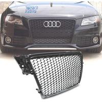 GRIGLIA AUDI A4 B8 08-11 LOOK RS NERO LUCIDO