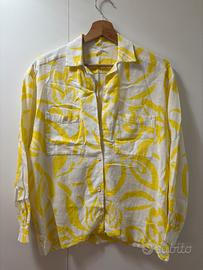 Camicia floreale oversize