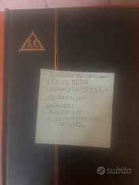 Album con francobolli da collezione