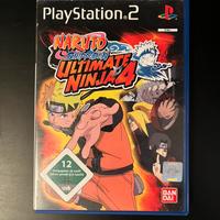 NARUTO SHIPPUDEN ULTIMATE NINJA 4-SONY PS2