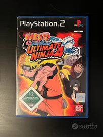 NARUTO SHIPPUDEN ULTIMATE NINJA 4-SONY PS2