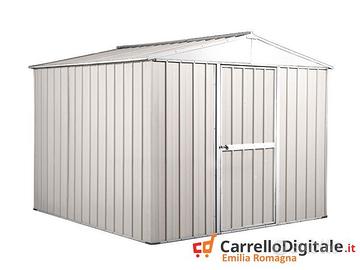 Box porta attrezzi in lamiera 276x260 bianco