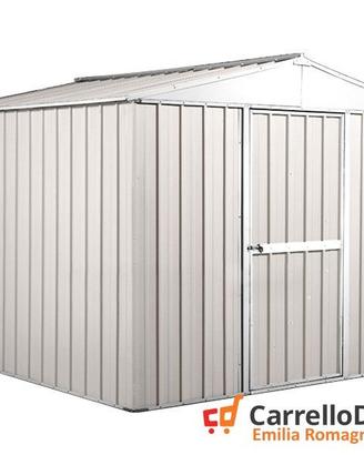 Box porta attrezzi in lamiera 276x260 bianco