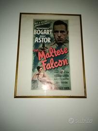 locandina cinema vintage incorniciata