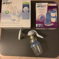 Tiralatte manuale Philips Avent e 10 vasetti