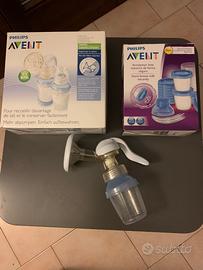 Tiralatte manuale Philips Avent e 10 vasetti