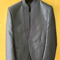 giacca blu stile coreano mai usata