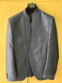 giacca blu stile coreano mai usata