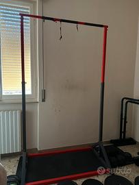 SBARRA TRAZIONI E PARALLELE + dischi e kettlebell